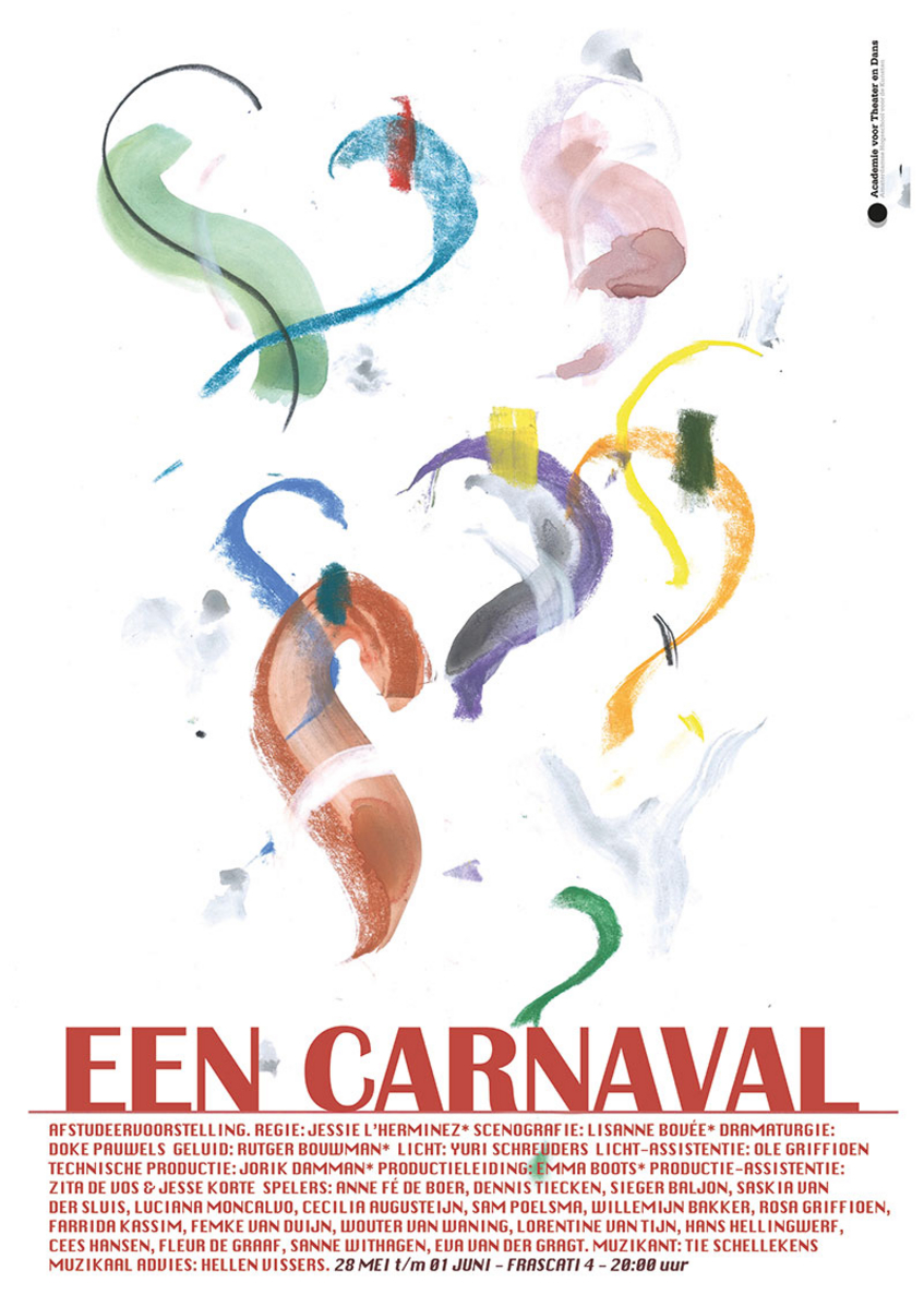 Renderen Lotsbestemming door elkaar haspelen Een Carnaval - Lichting 2019 - Academie voor Theater en Dans